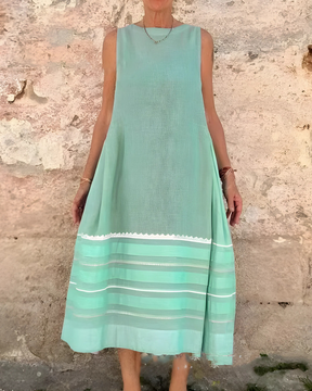 Vestido Boho - Linho Puro (Leve e Soltinho) - Verão 2026