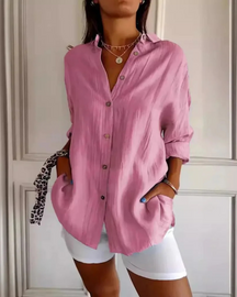 Camisa Ivy de Linho e Algodão