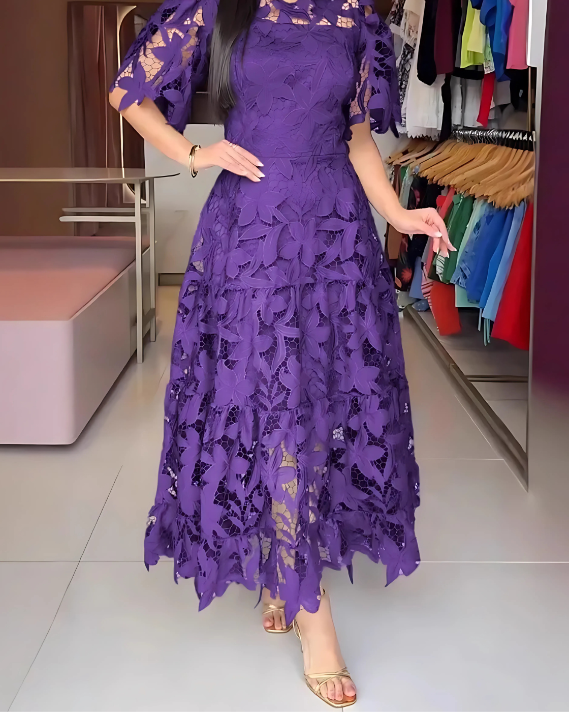 Vestido Marton | Renda - Primavera 2025 - (Estilo Europeu)