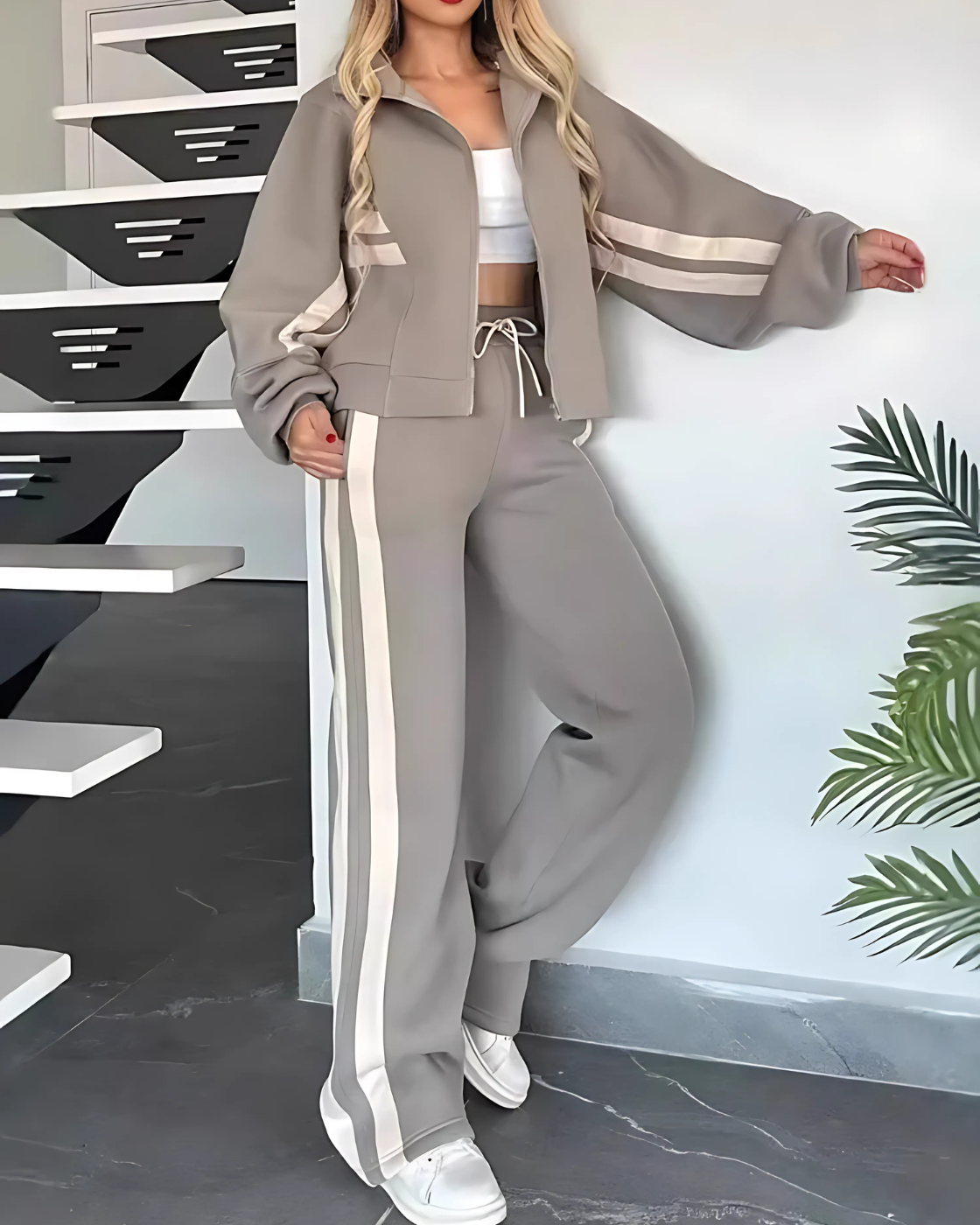 Conjunto Amora Y2K  | 2 Peças - (Estilo Europeu)